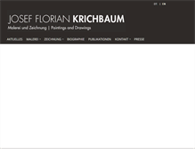 Tablet Screenshot of krichbaum.at